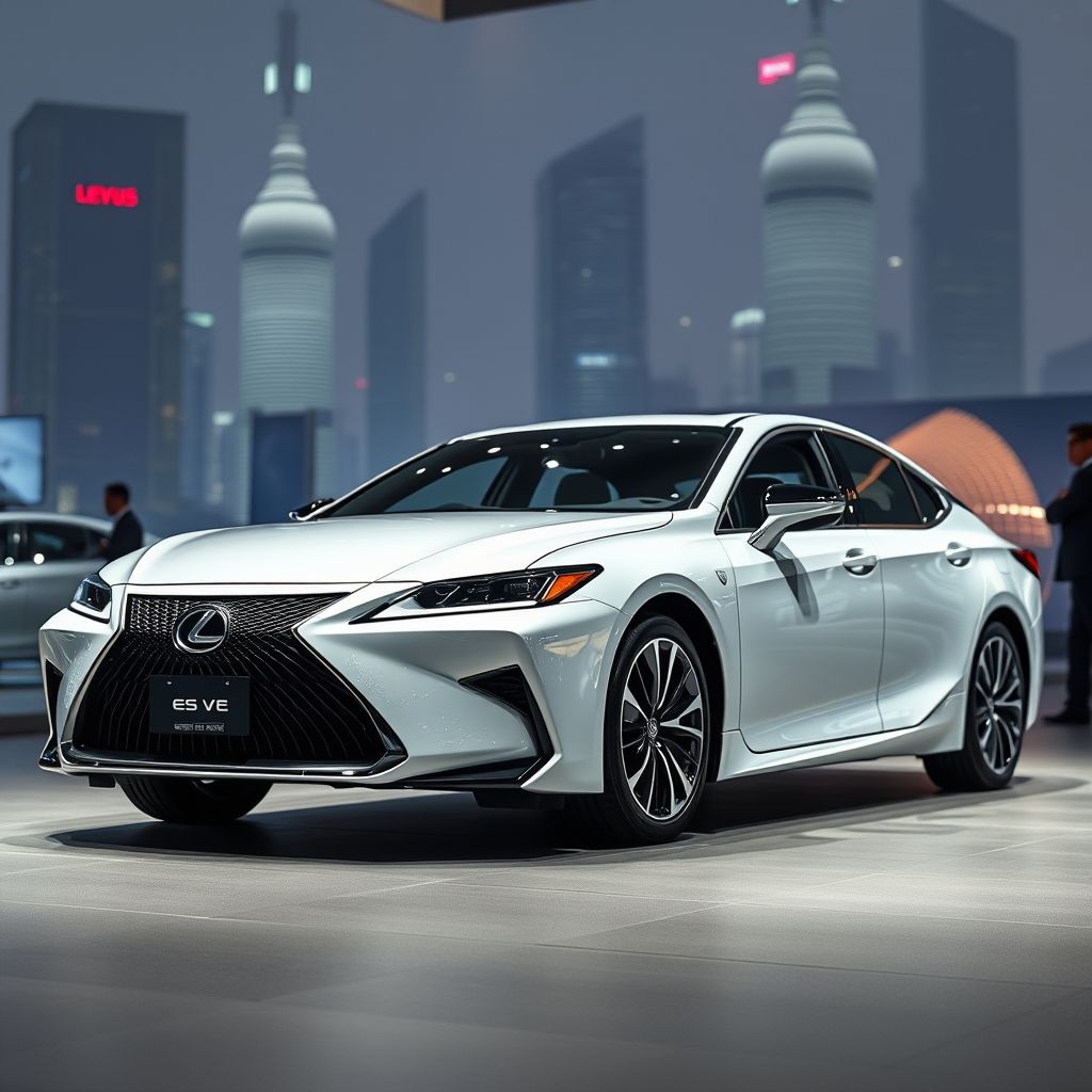 Lexus ES EV ใหม่เผยโฉมที่งาน Shanghai Auto Show 2025!